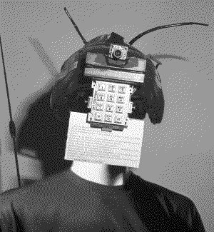 I do not talk to strangers.  If you desire to talk to me, you must slide a government-issued computer-chipped ID card through the card-scanner attached to my helmet.  My specialized eye-and-ear protectors prevent me from seeing or hearing you until you have properly identified yourself.  If you would like to inform me that my activity is illegal, please press 2.  If you would like to inform me that videotaping is not permitted in this context, please press 3.  For quality-control and training purposes, this conversation may be recorded and/or monitored.  Your time is very important to me, so please wait for my next available moment! 


