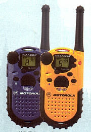 Walkie-talkies are very inexpensive now, and may be used instead of (or along with) cellphones.
